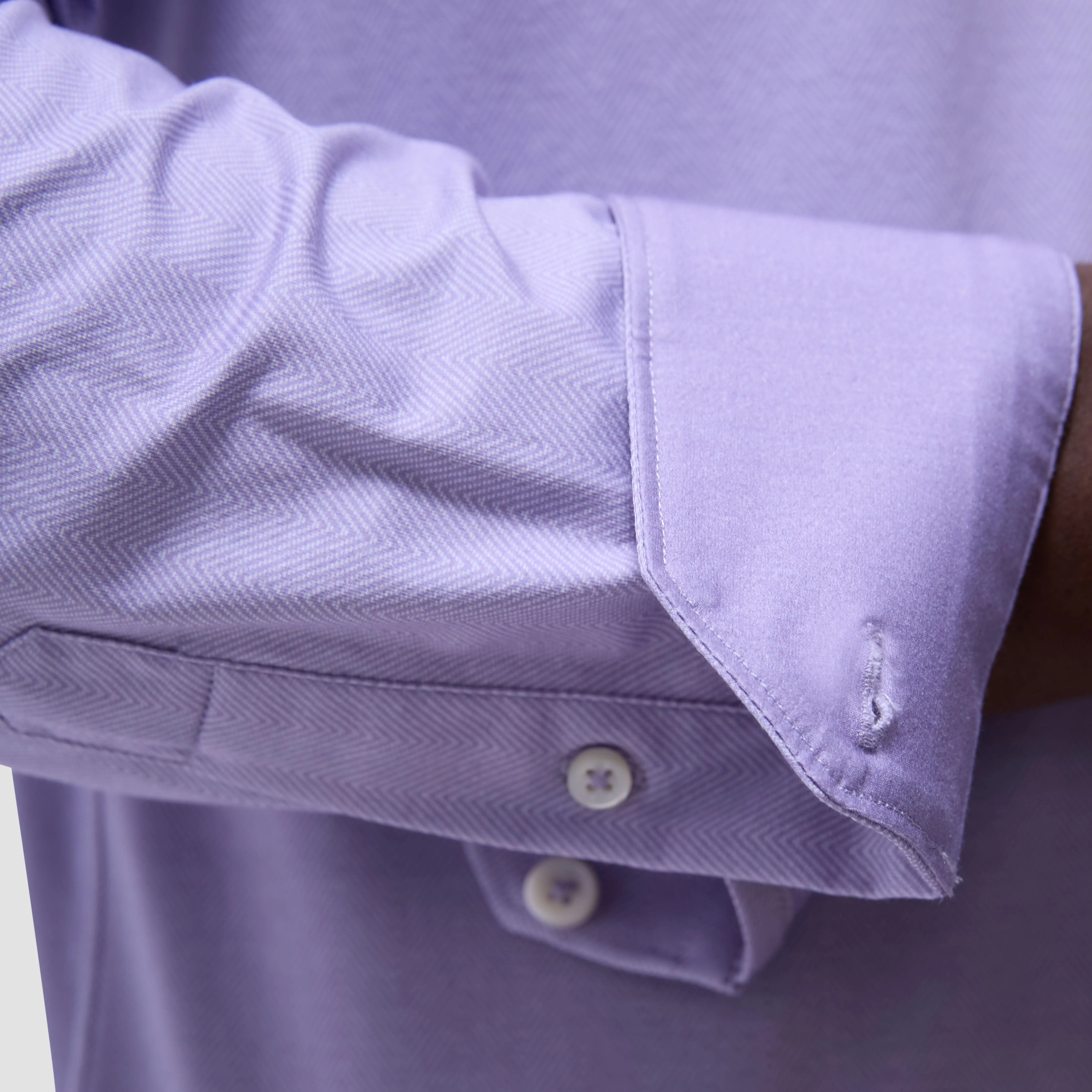 Jimmy Double-Sided Herringbone & Solid OoohCotton Shirt