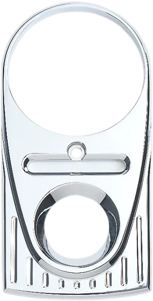 Joker Machine 04-21BM Teardrop Upper Dash Cover - Ball-Milled