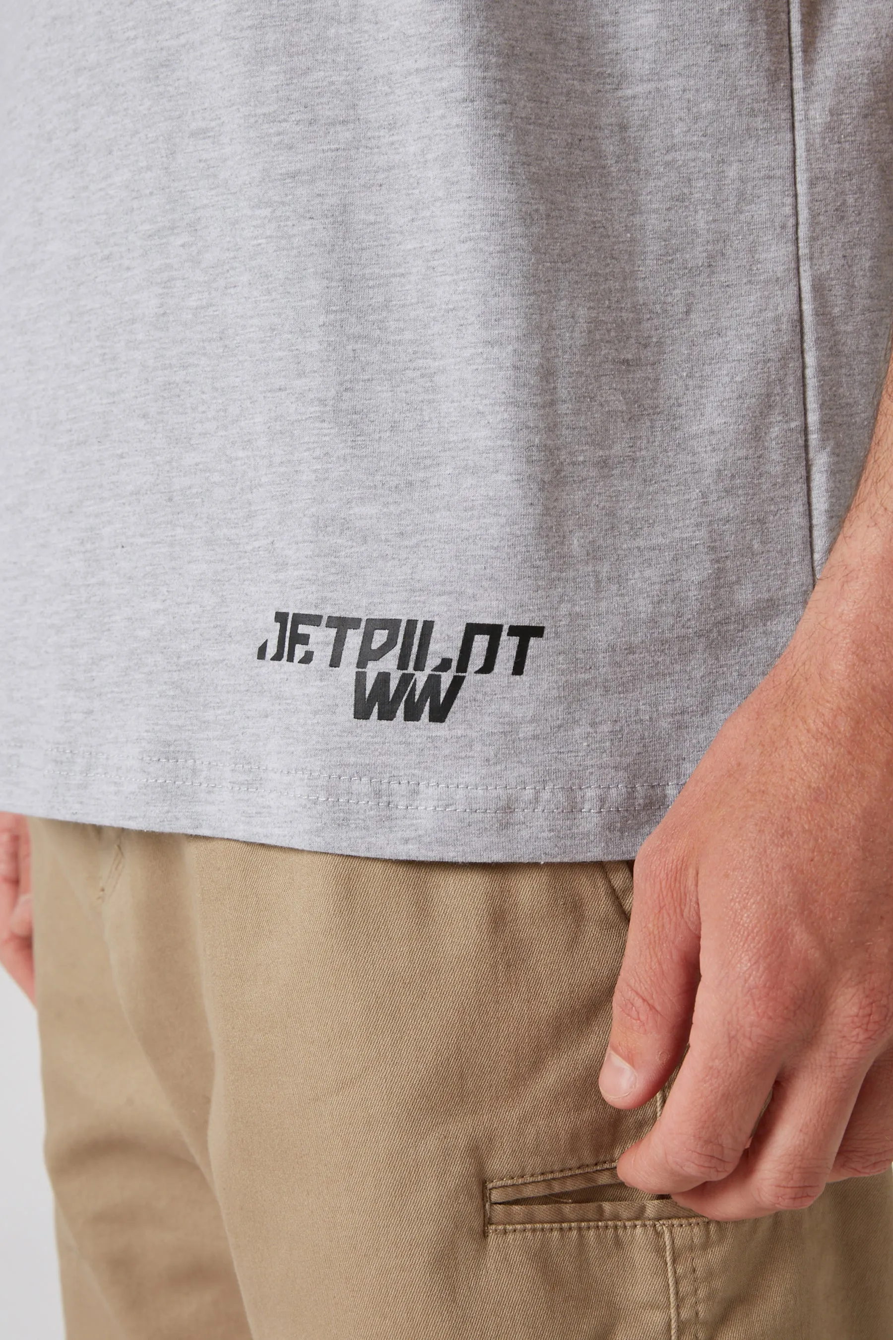 JP Fueled Low Hit Tee Mens - Ice Marle