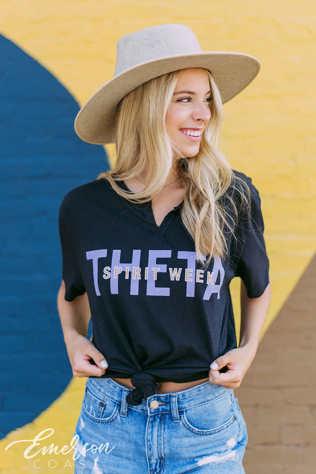 Kappa Alpha Theta Spirit Week Notch Tee
