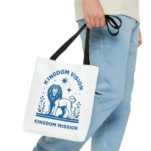 Kingdom Vision Lion Tote Bag – Durable Canvas Bag with Bold & Empowering Design