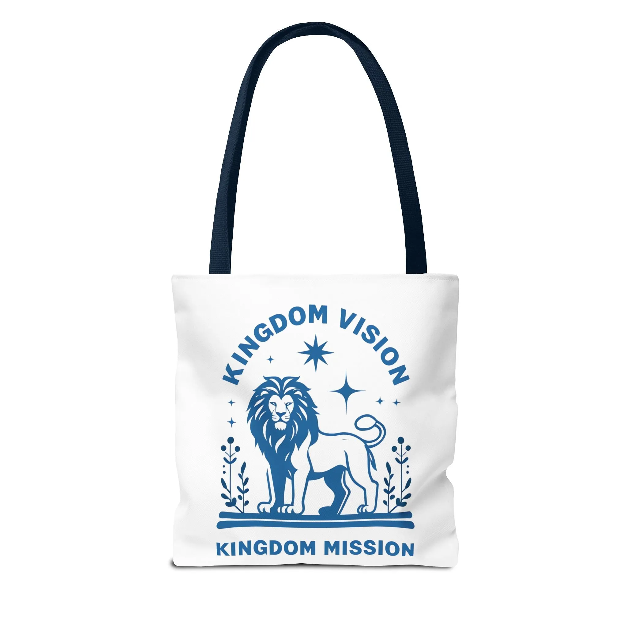 Kingdom Vision Lion Tote Bag – Durable Canvas Bag with Bold & Empowering Design