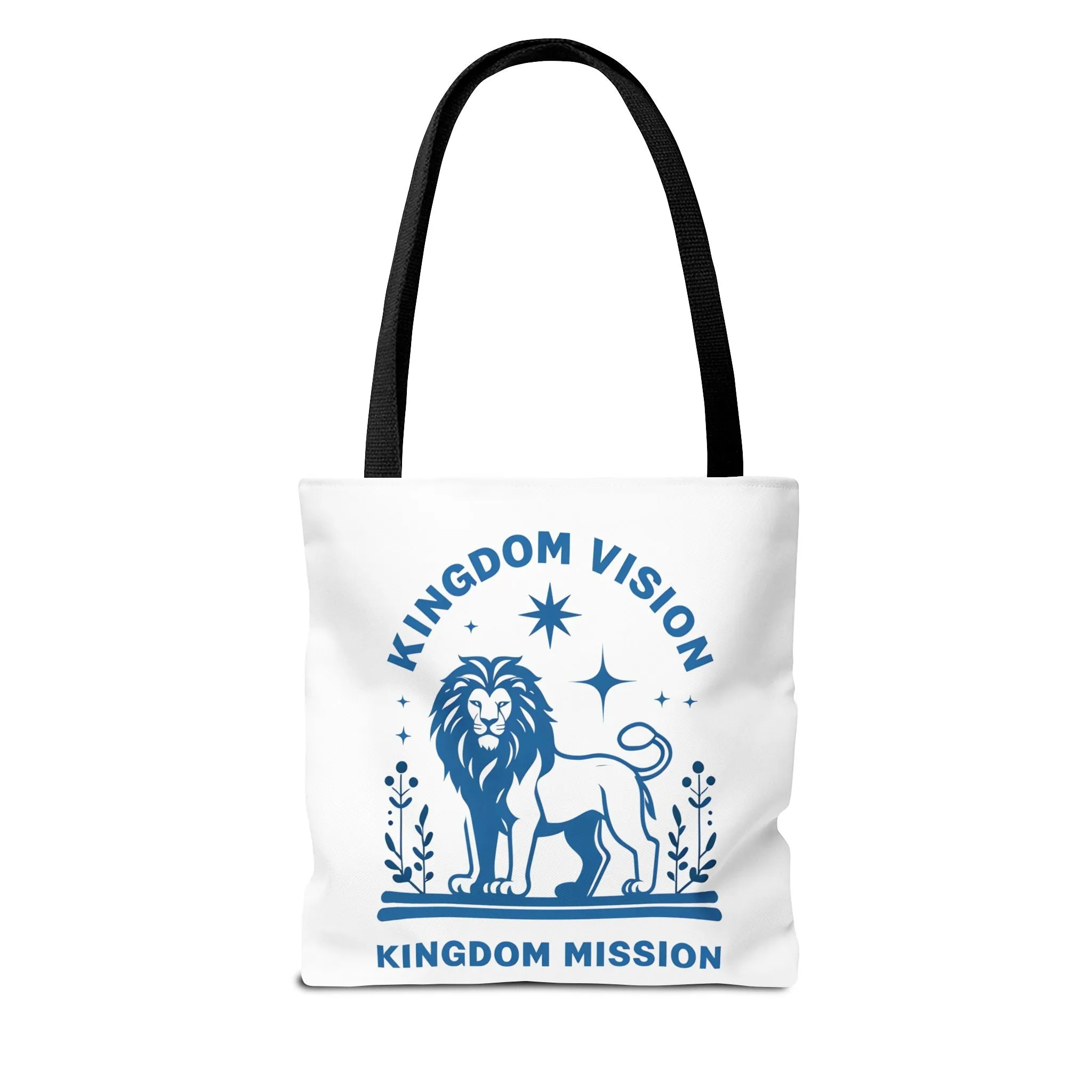 Kingdom Vision Lion Tote Bag – Durable Canvas Bag with Bold & Empowering Design