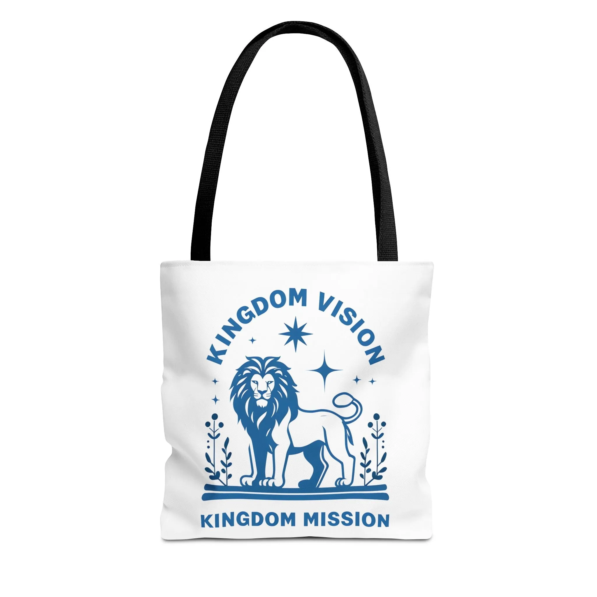 Kingdom Vision Lion Tote Bag – Durable Canvas Bag with Bold & Empowering Design