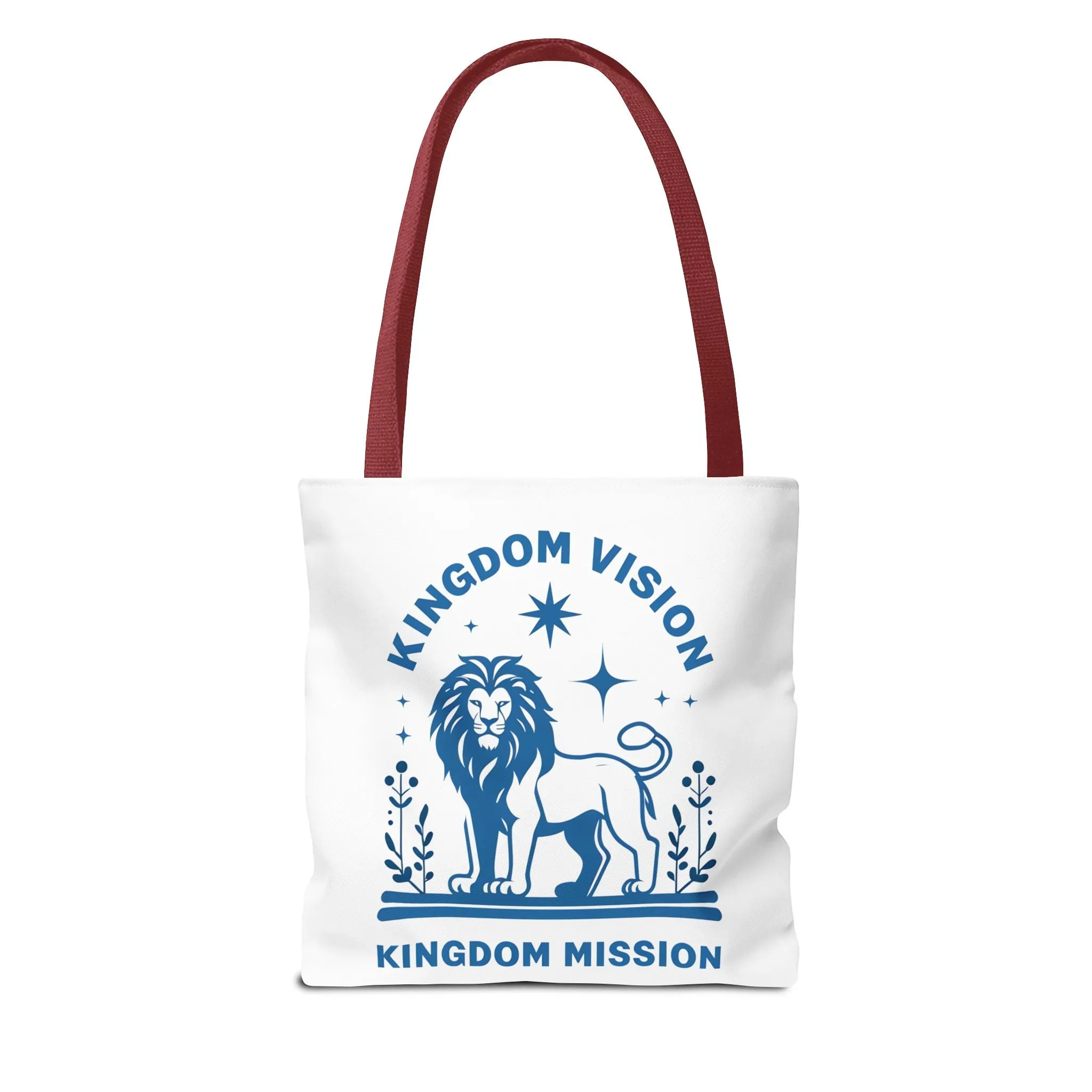 Kingdom Vision Lion Tote Bag – Durable Canvas Bag with Bold & Empowering Design
