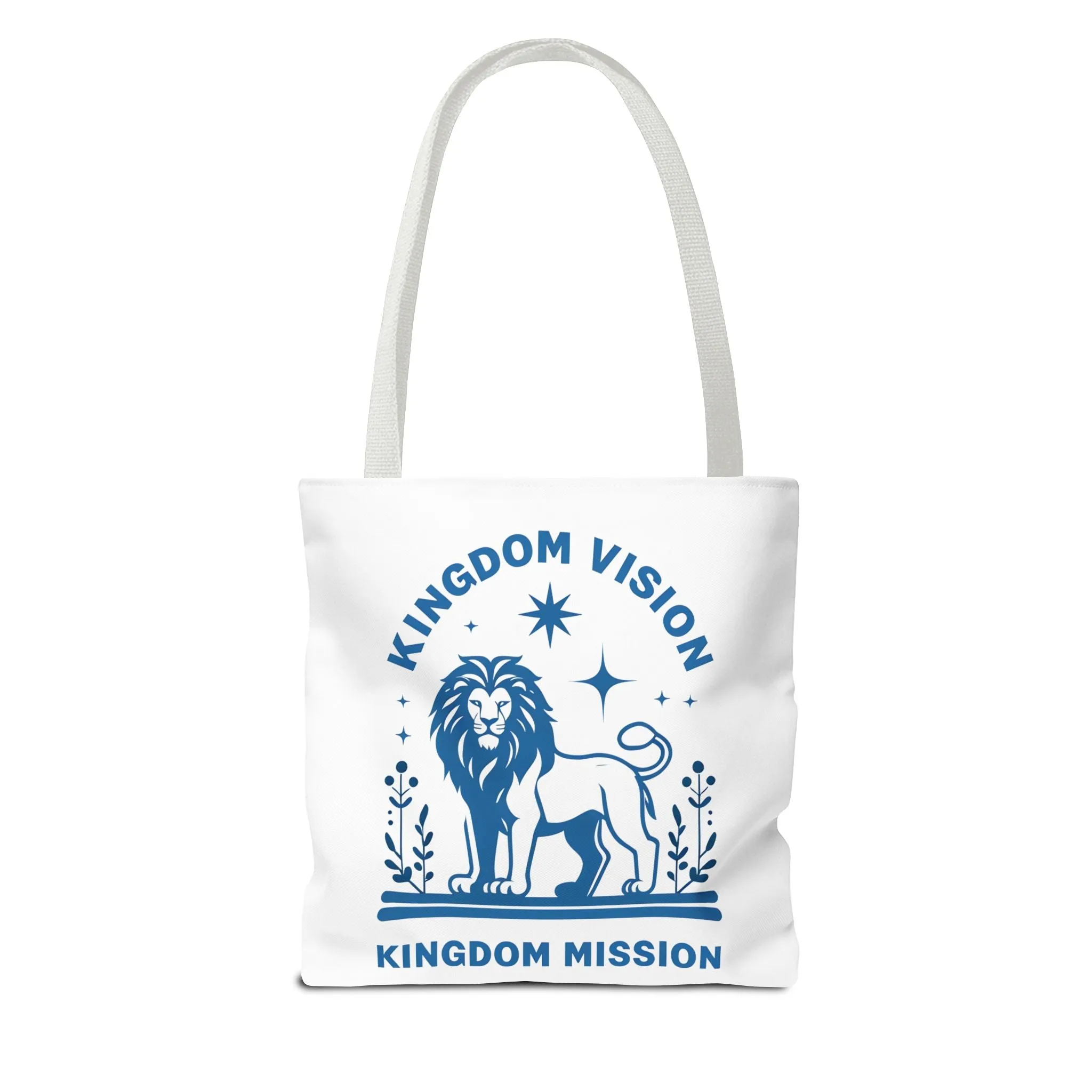 Kingdom Vision Lion Tote Bag – Durable Canvas Bag with Bold & Empowering Design