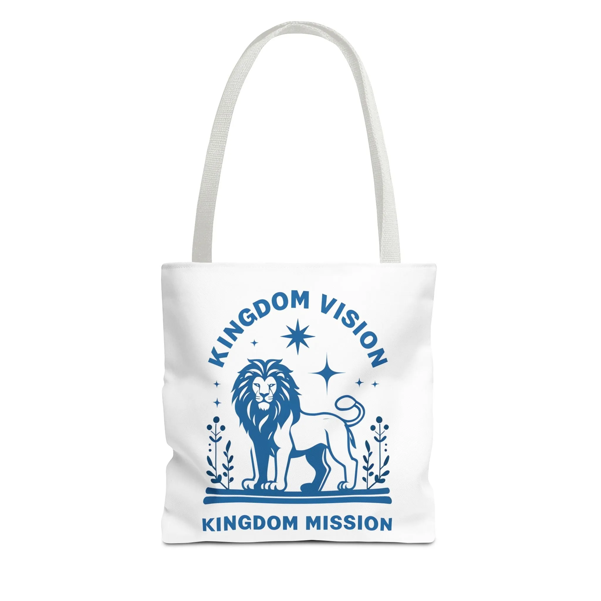 Kingdom Vision Lion Tote Bag – Durable Canvas Bag with Bold & Empowering Design