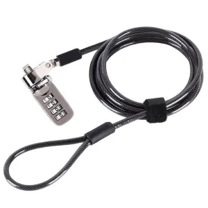 Kingpian Laptop Cable Lock With Silver Anchor With Key
