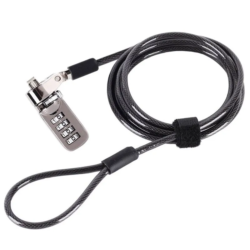 Kingpian Laptop Cable Lock With Silver Anchor With Key