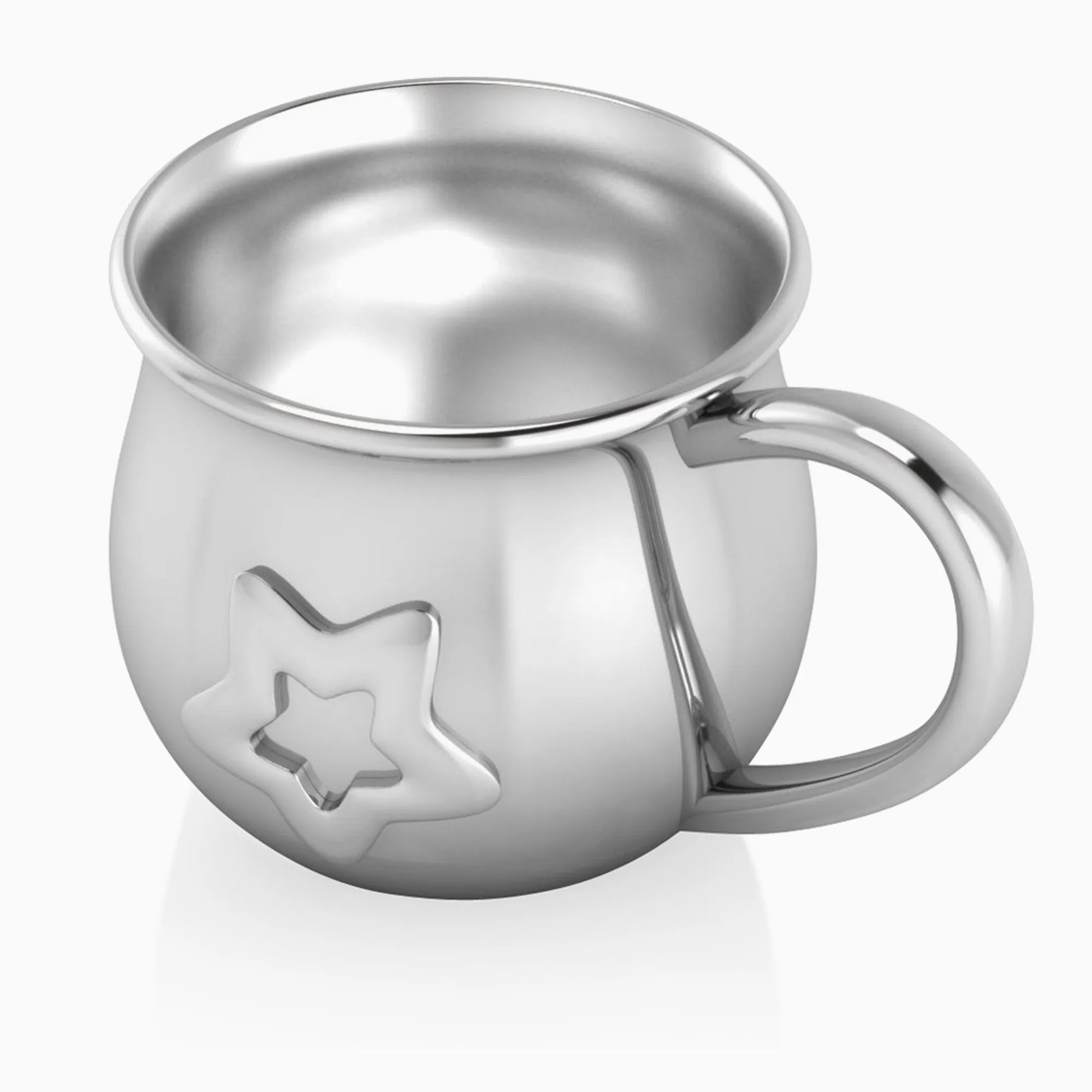 Krysaliis Silver Plated Baby Cup- Star