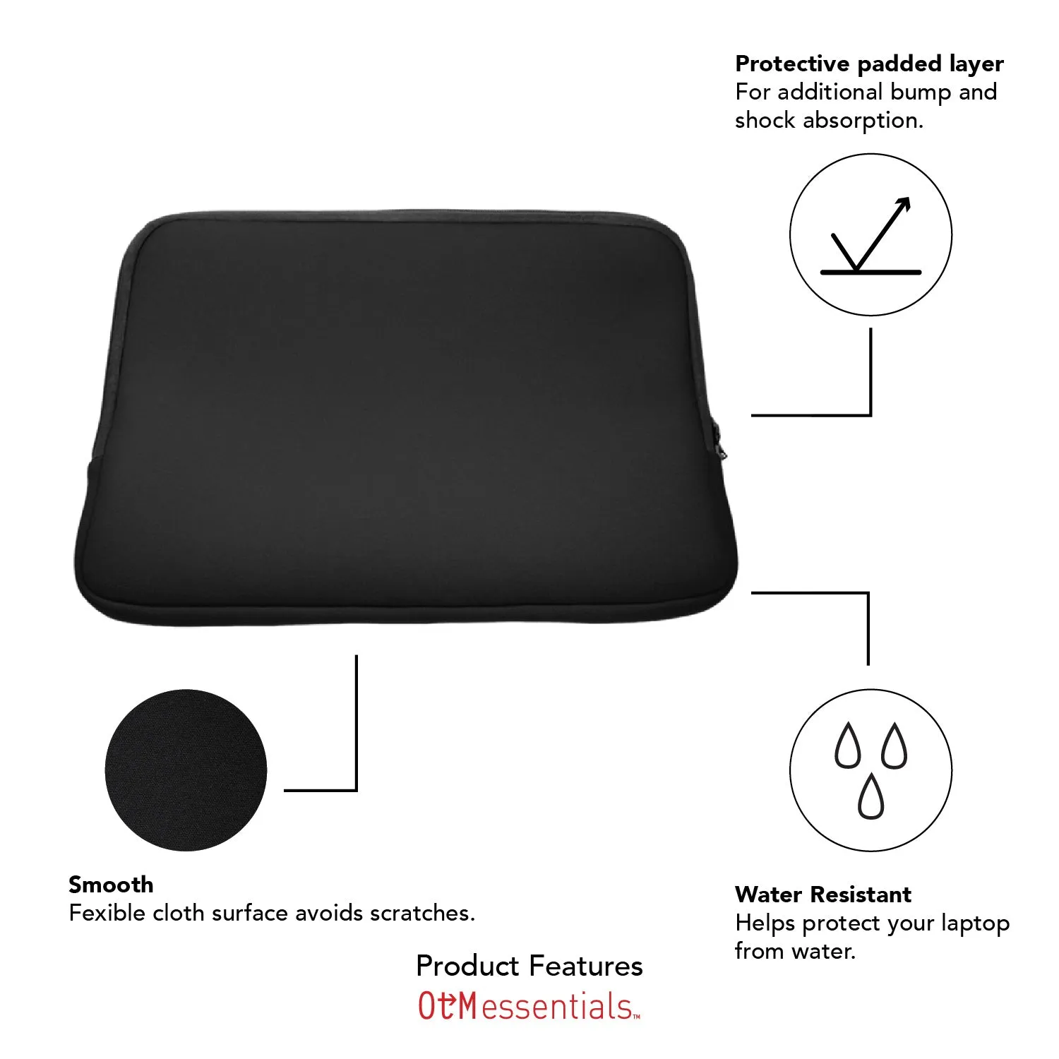 Laptop Sleeve, Neoprene, Florida International University