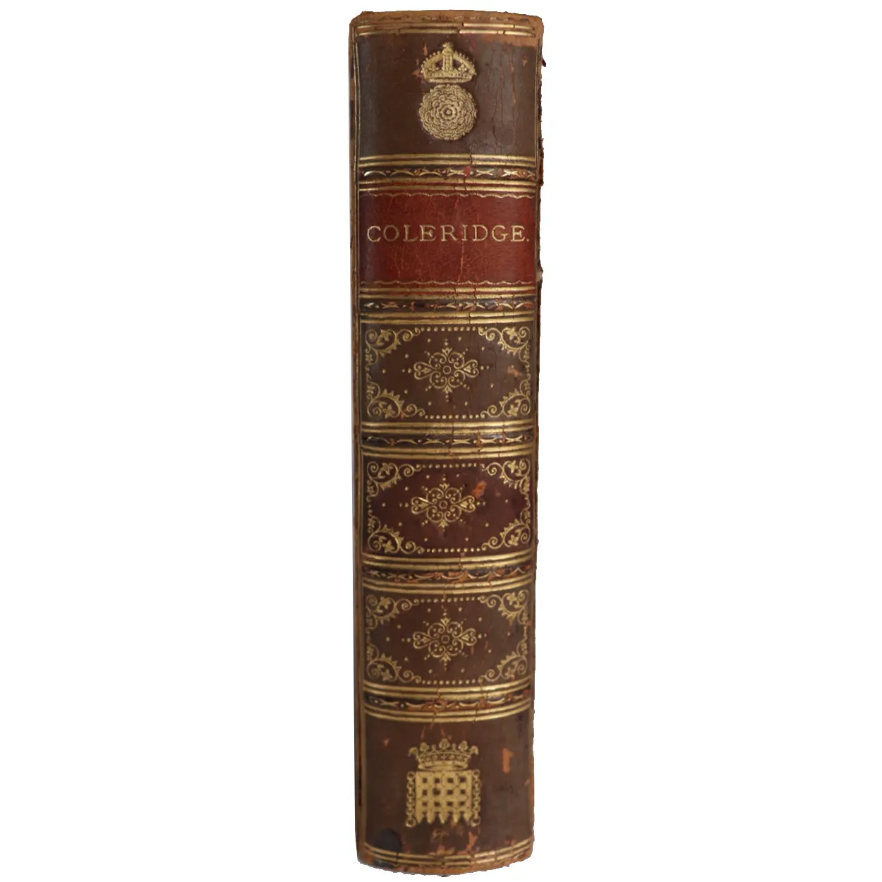 Leather Book: The Poetical Works of Samuel Taylor Coleridge by James Dykes Campbell