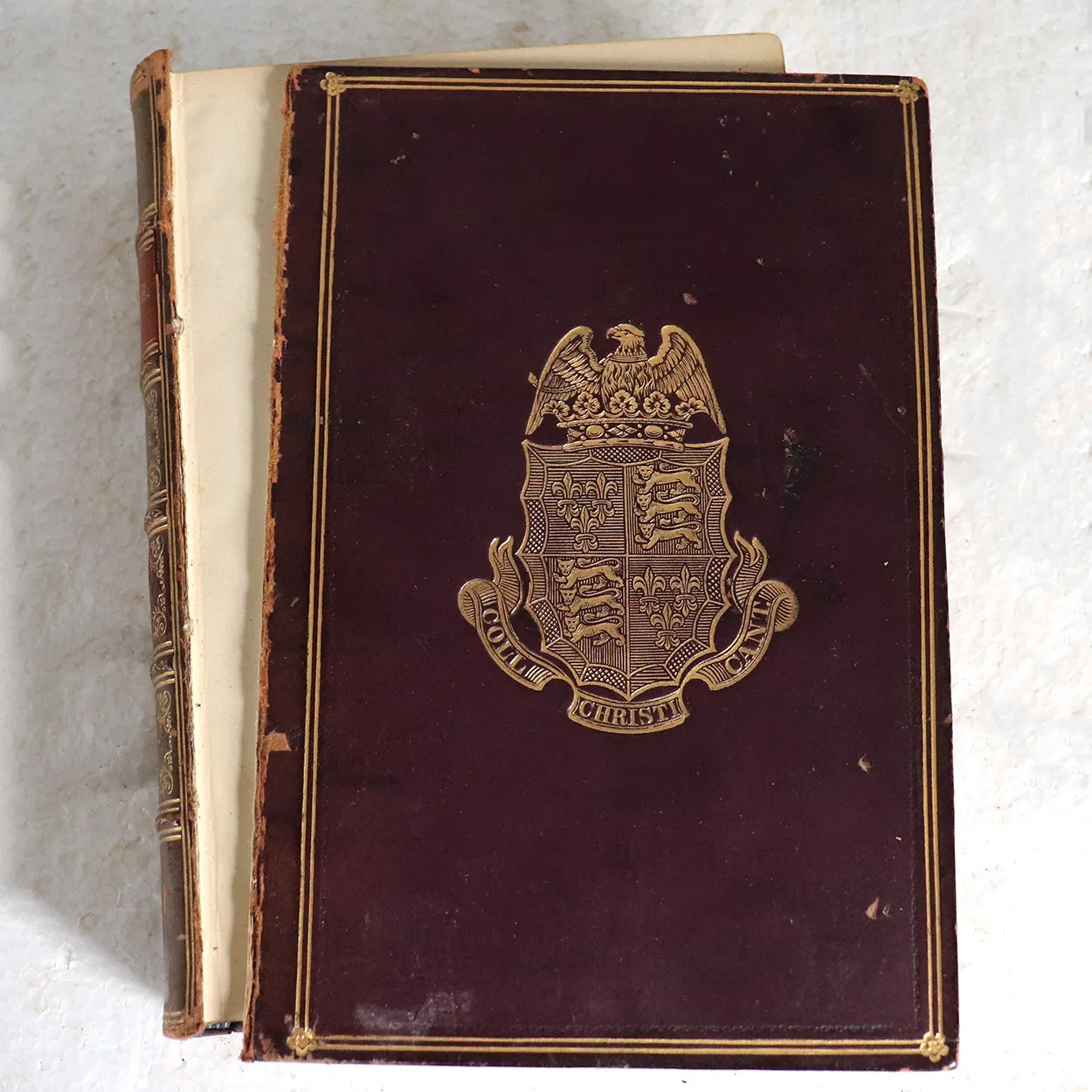 Leather Book: The Poetical Works of Samuel Taylor Coleridge by James Dykes Campbell