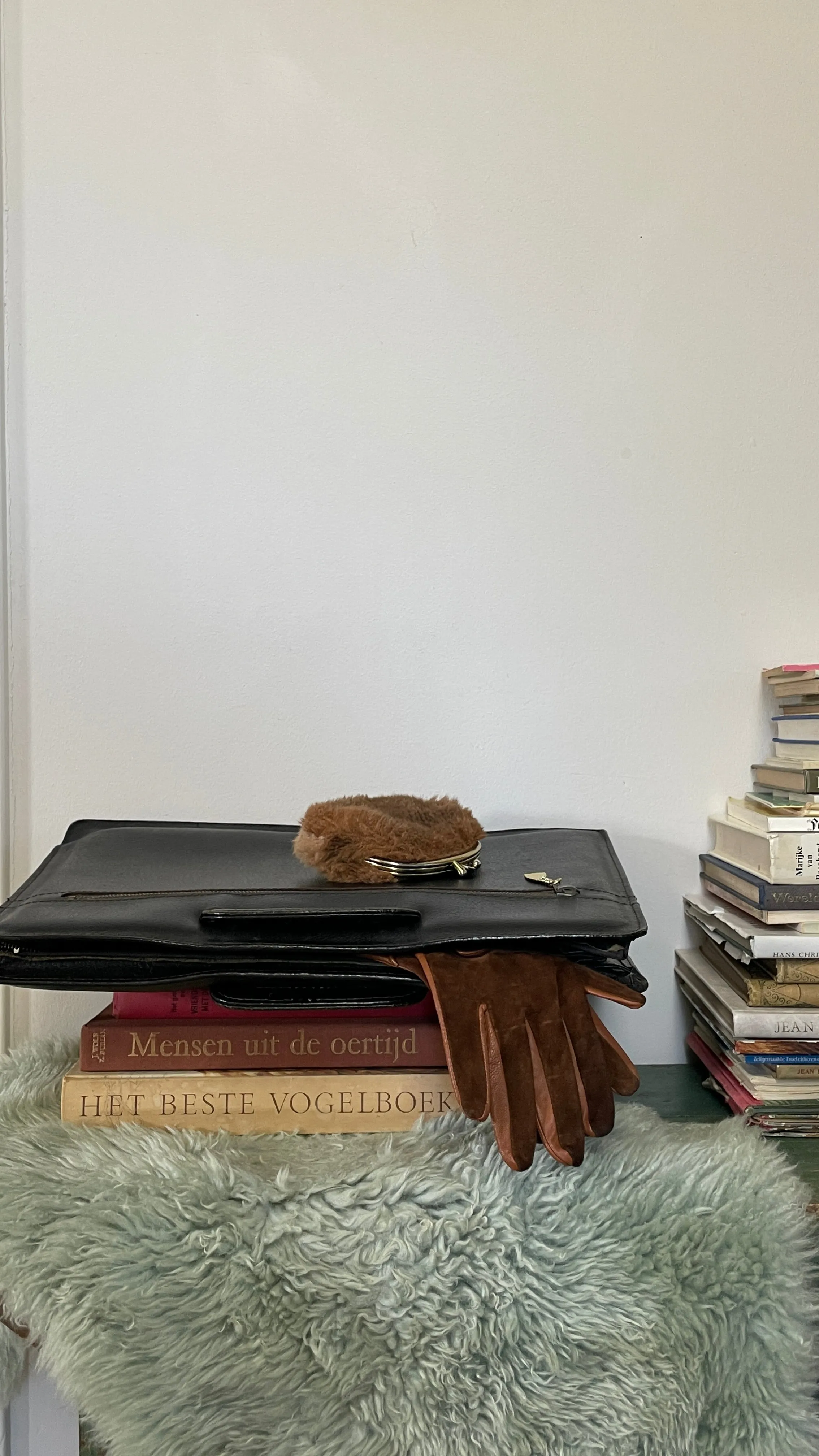 Leather briefcase