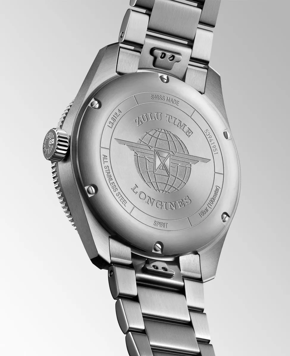 Longines Spirit Zulu Time GMT L3.812.4.93.6