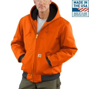 Loose Fit Firm Duck Insulated Flannel-Lined Active Jac