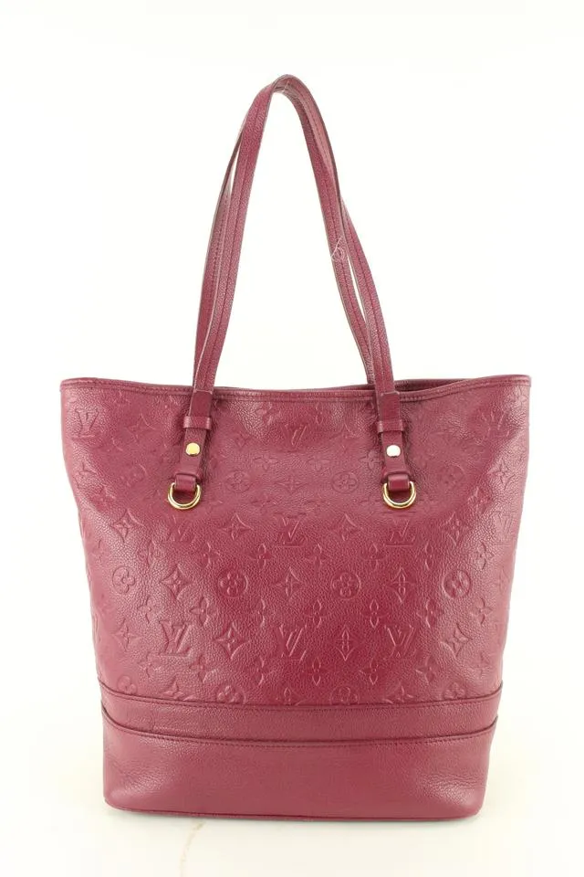 Louis Vuitton Aurore Monogram Empreinte Citadine PM Tote 53lu715s