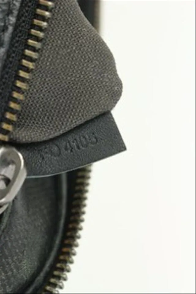 Louis Vuitton Black Damier Infini Leather Ambler Bum Bag Waist Fanny Pack 108lv19