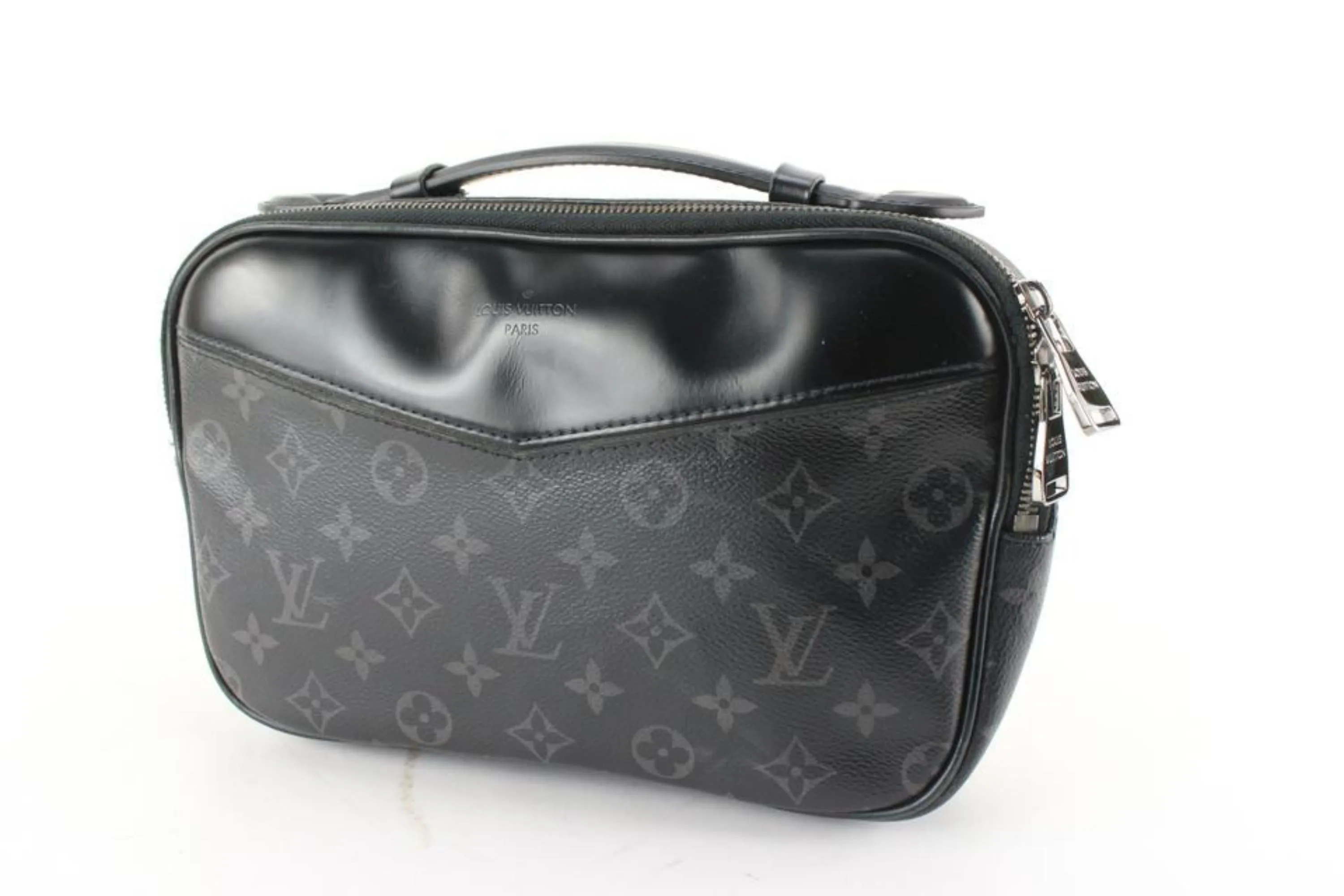 Louis Vuitton Black Monogram Eclipse Explorer 96lk411s