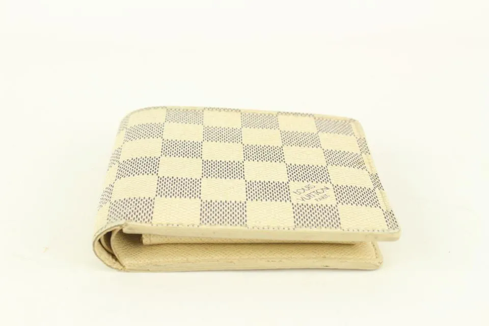 Louis Vuitton Damier Azur Multiple Wallet 1214lv31