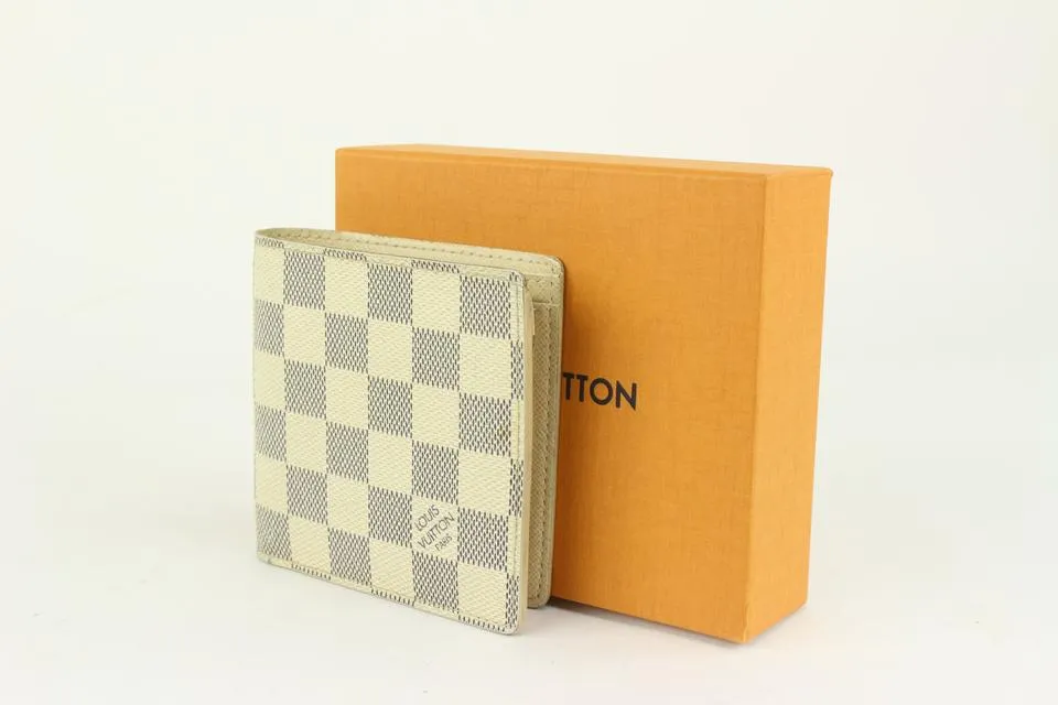Louis Vuitton Damier Azur Multiple Wallet 1214lv31