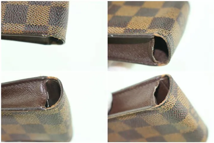 Louis Vuitton Damier Ebene Mobile Etui Cigarette or Phone Case 12lz1002