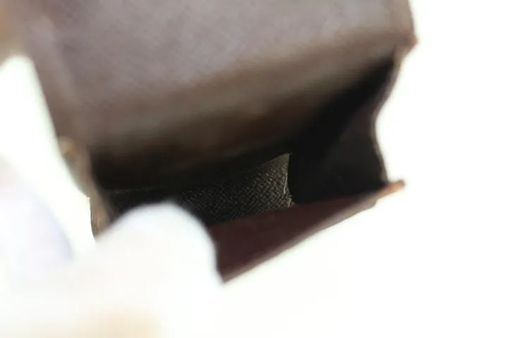 Louis Vuitton Damier Ebene Mobile Etui Cigarette or Phone Case 12lz1002