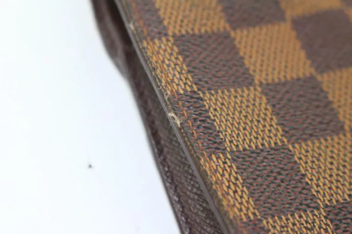 Louis Vuitton Damier Ebene Mobile Etui Cigarette or Phone Case 12lz1002
