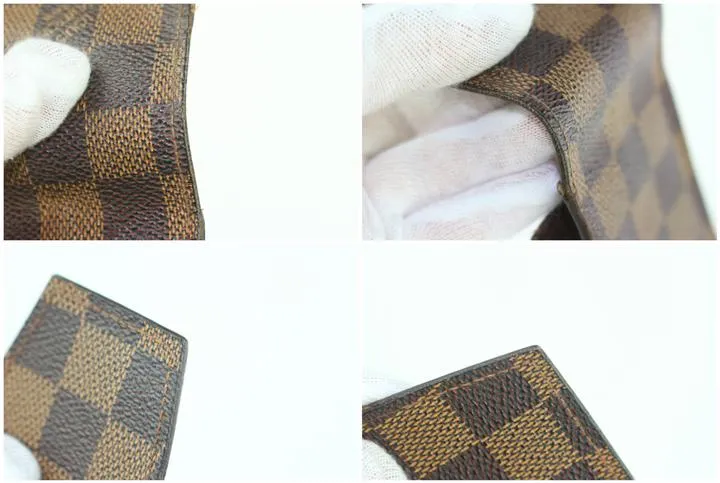 Louis Vuitton Damier Ebene Mobile Etui Cigarette or Phone Case 12lz1002