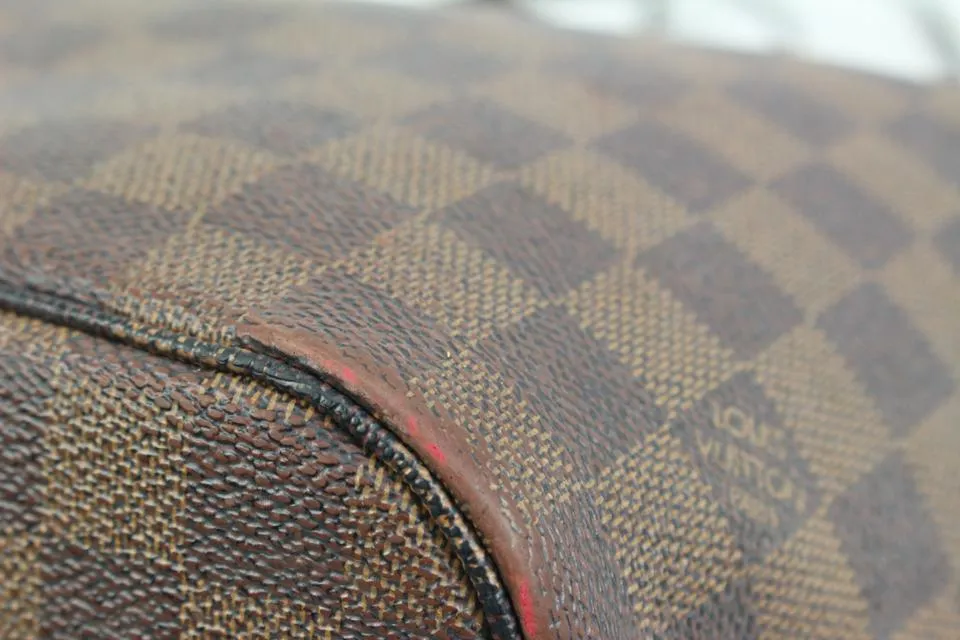 Louis Vuitton Damier Ebene Neverfull MM Tote Bag 95lv318s