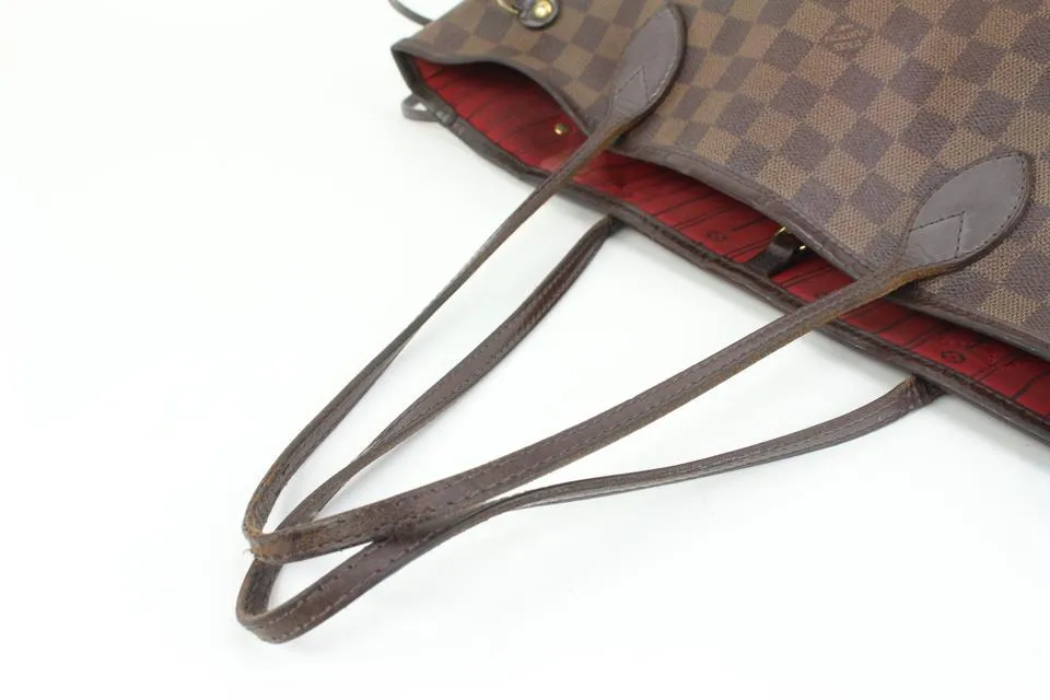 Louis Vuitton Damier Ebene Neverfull MM Tote Bag 95lv318s