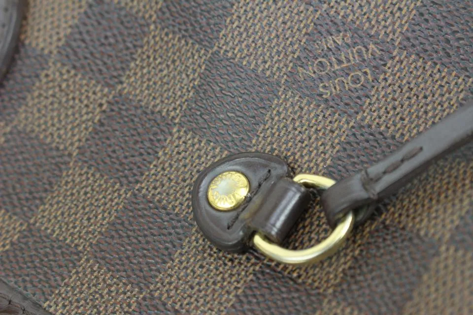 Louis Vuitton Damier Ebene Neverfull MM Tote Bag 95lv318s