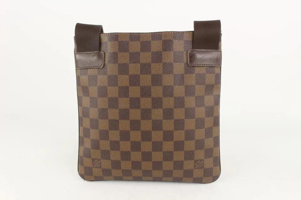 Louis Vuitton Damier Ebene Pochette Melville Crossbody Bag 1014lv9