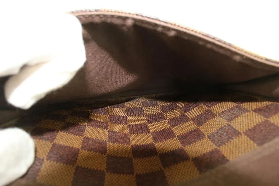 Louis Vuitton Damier Ebene Pochette Melville Crossbody Bag 1014lv9