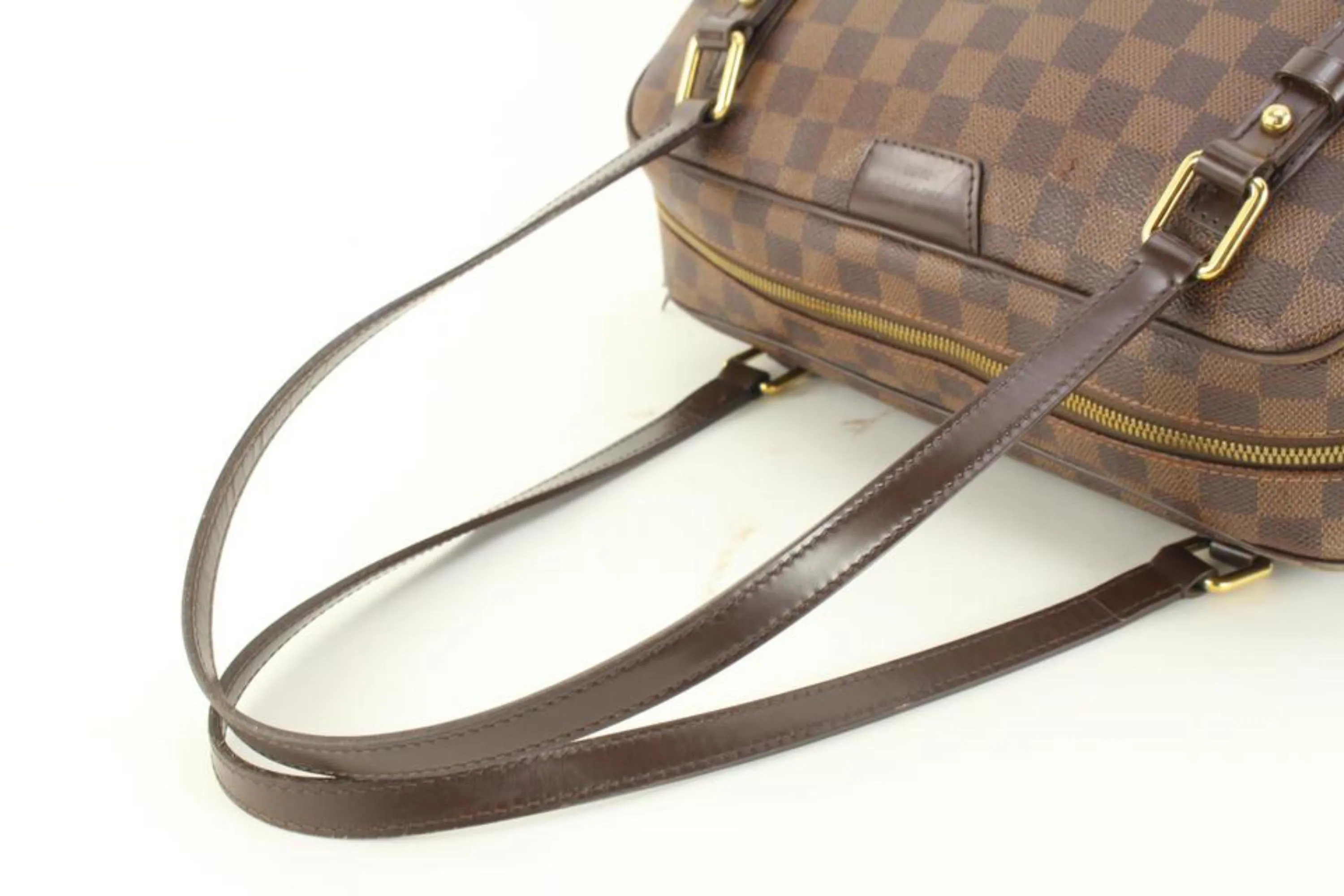 Louis Vuitton Damier Ebene Rivington GM Bowler 40lk613s