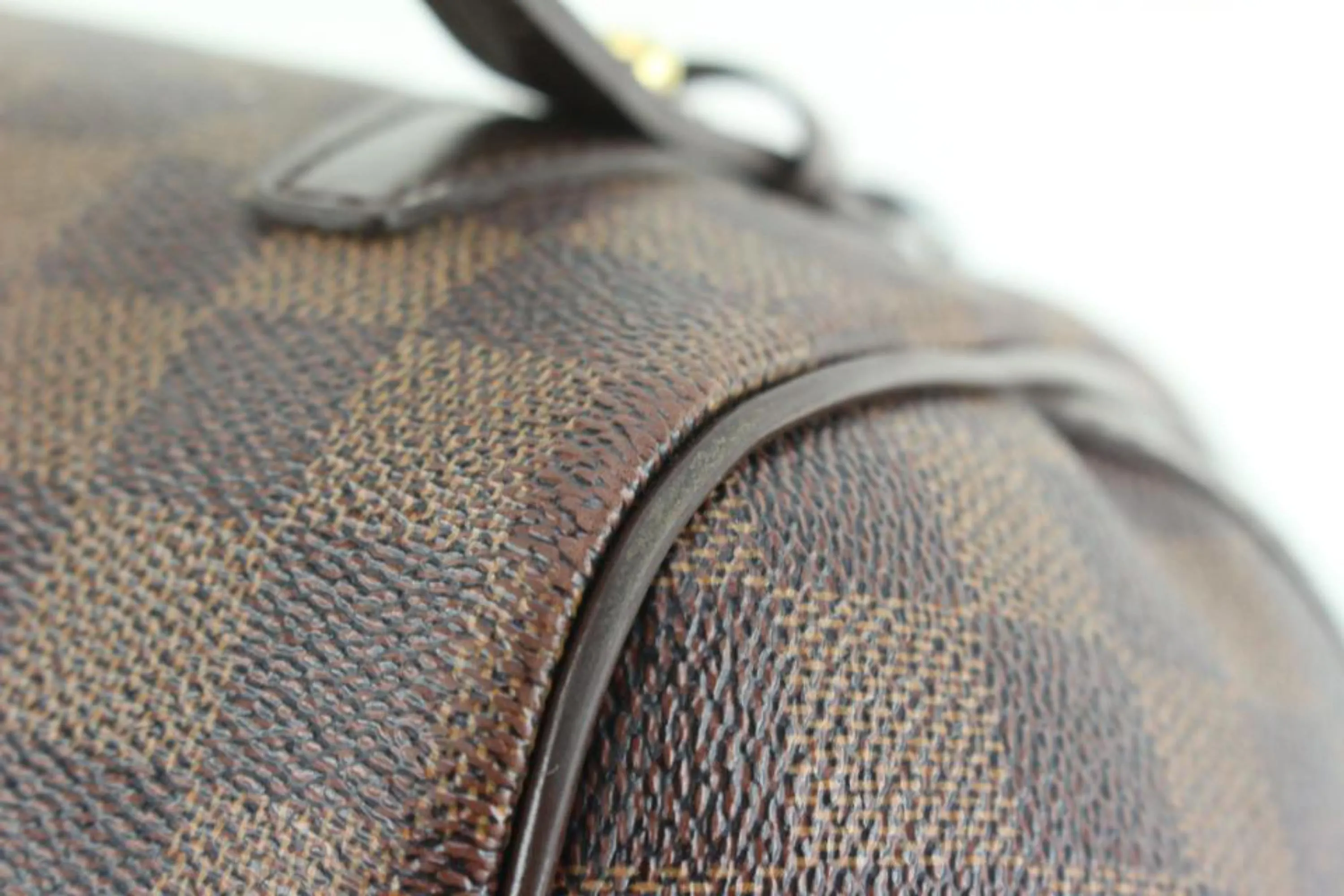 Louis Vuitton Damier Ebene Rivington GM Bowler 40lk613s