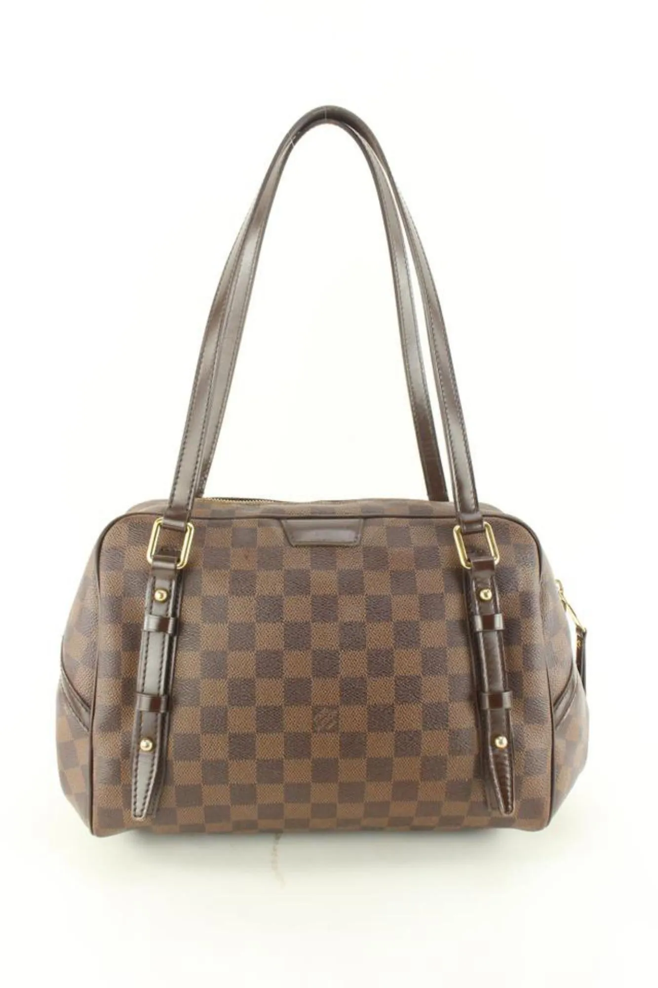 Louis Vuitton Damier Ebene Rivington GM Bowler 40lk613s