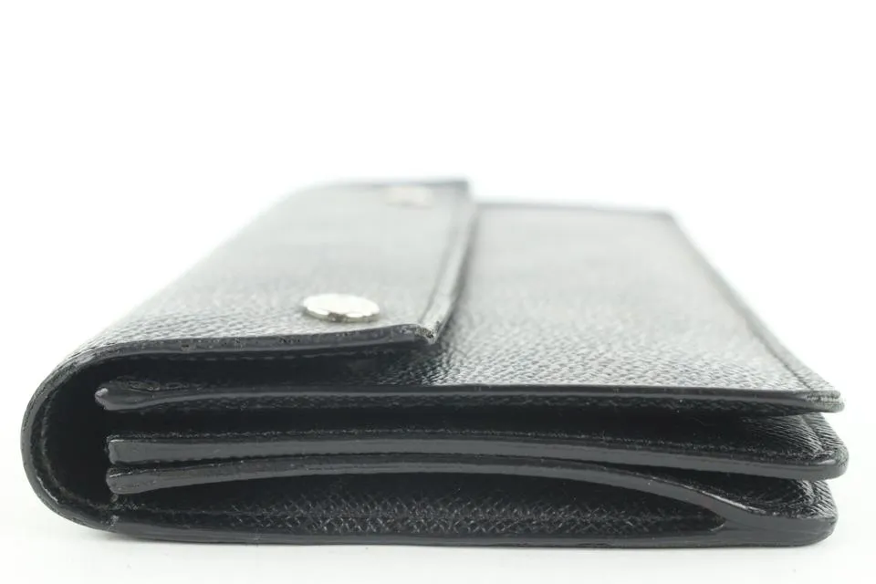 Louis Vuitton Damier Graphite Portefeuille Accordion Long Flap Wallet 222lvs210