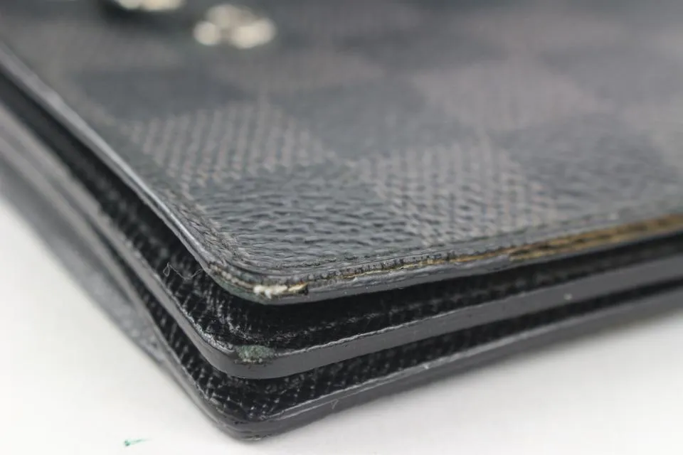 Louis Vuitton Damier Graphite Portefeuille Accordion Long Flap Wallet 222lvs210