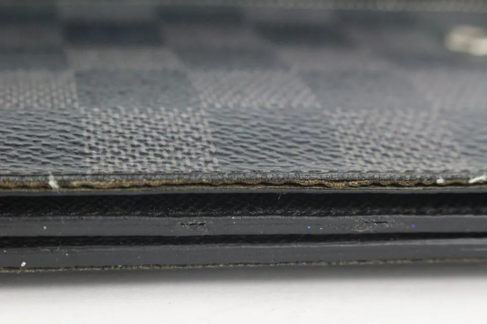 Louis Vuitton Damier Graphite Portefeuille Accordion Long Flap Wallet 222lvs210
