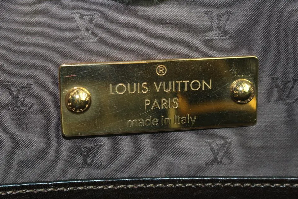 Louis Vuitton Dark Brown Soana Leather Gaston V Runway Sac Plat Tote 484lvs64