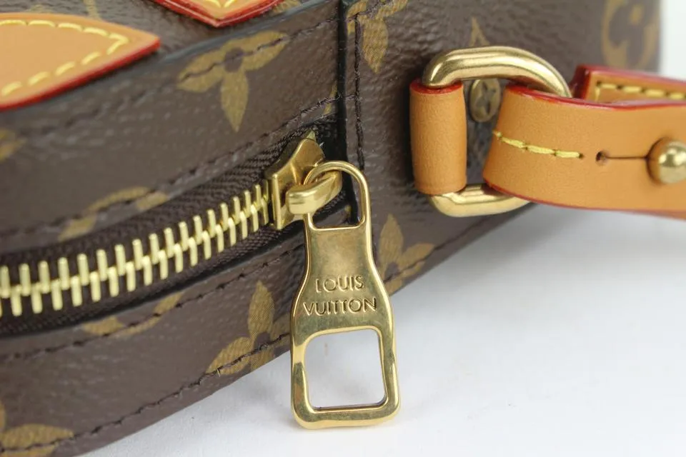 Louis Vuitton Limited Monogram Soft Trunk Pouch Wristlet 97lv31