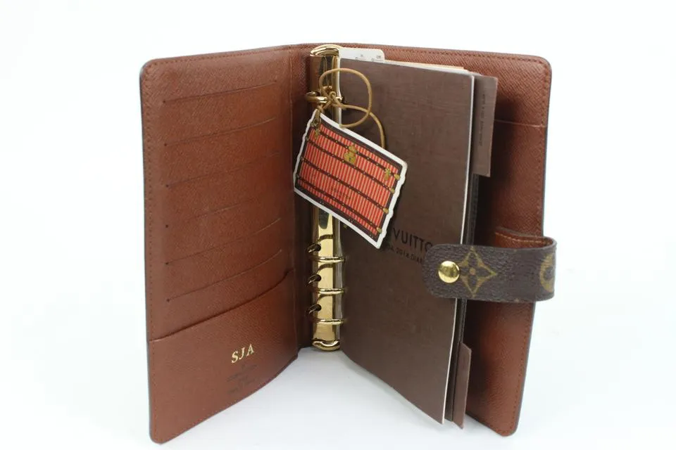 Louis Vuitton Medium Monogram Agenda MM s329lk7