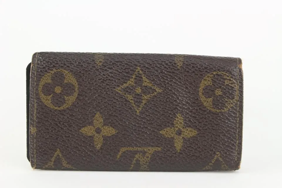 Louis Vuitton Monogram 4 Key Holder Multicles Case 1130lv15