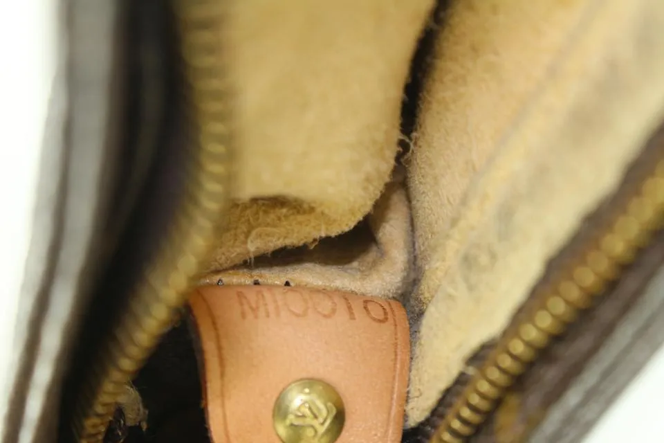 Louis Vuitton Monogram Looping GM Zip Hobo Bag 824lv36