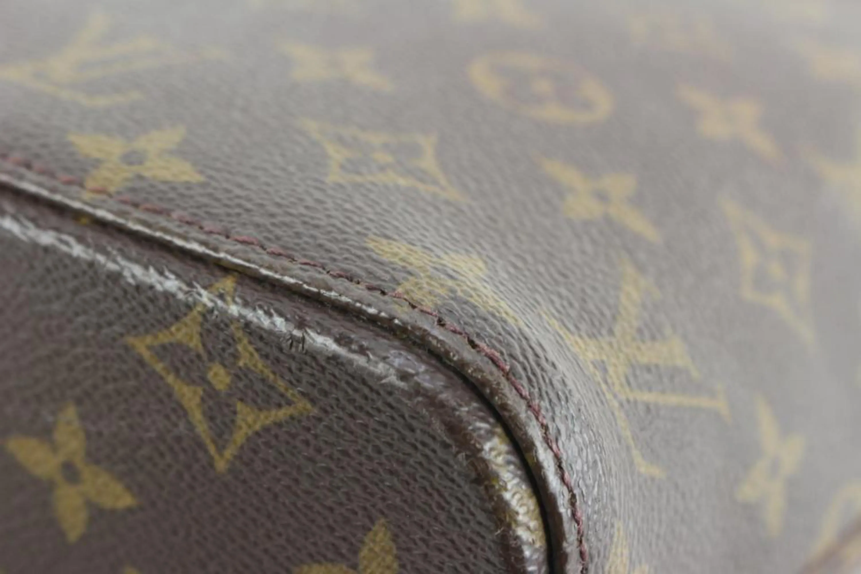Louis Vuitton Monogram Luco Zip Shoulder Bag 37lk613s