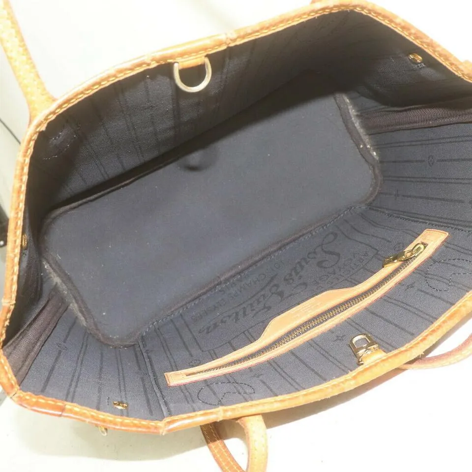 Louis Vuitton Monogram Mongram Neverfull PM Tote with Stripe 863287