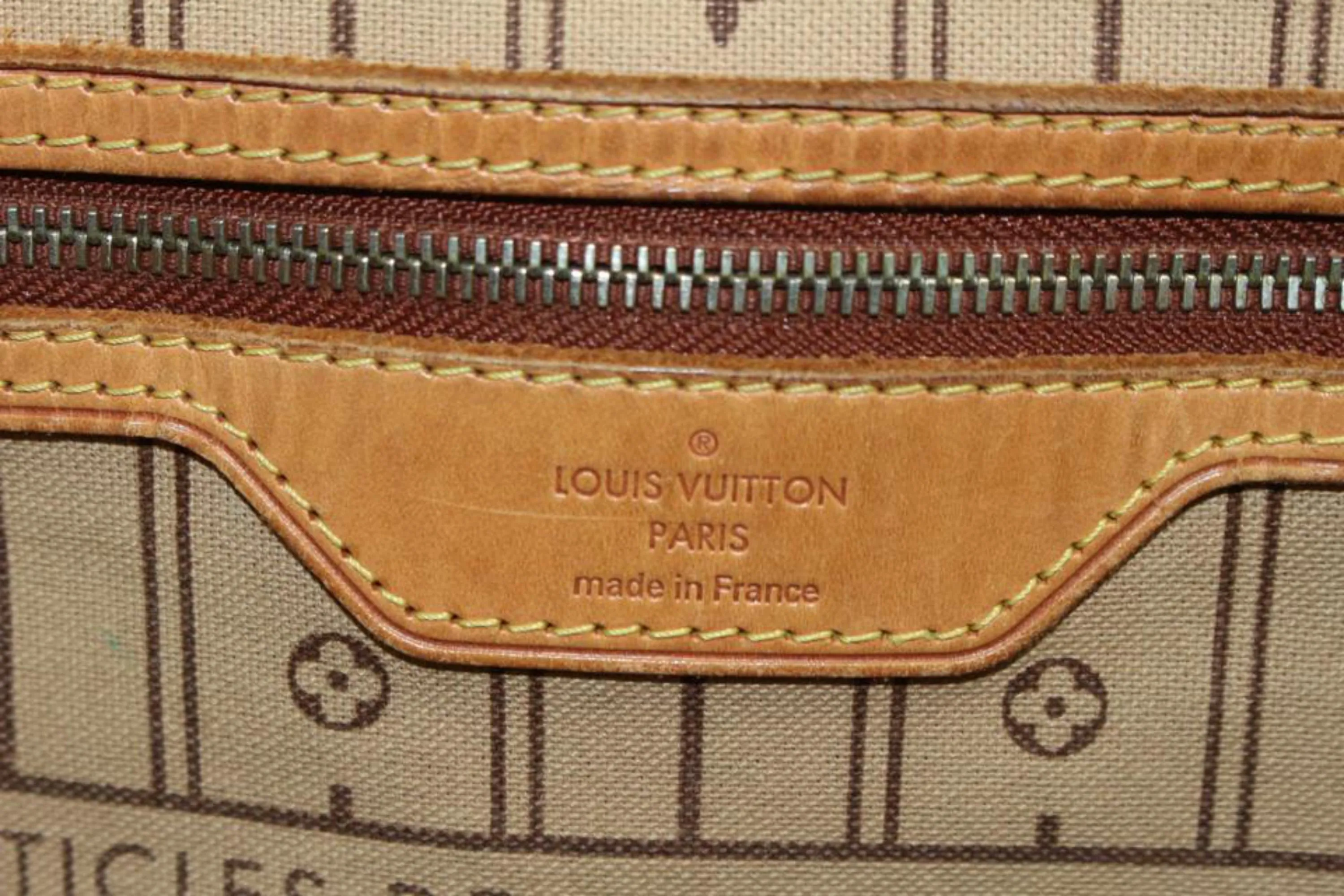 Louis Vuitton Monogram Neverfull MM Tote bag 4lz719s