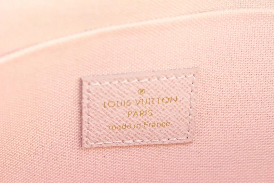 Louis Vuitton Monogram Pink Dog Pochette Felicie Crossbody 1217lv24