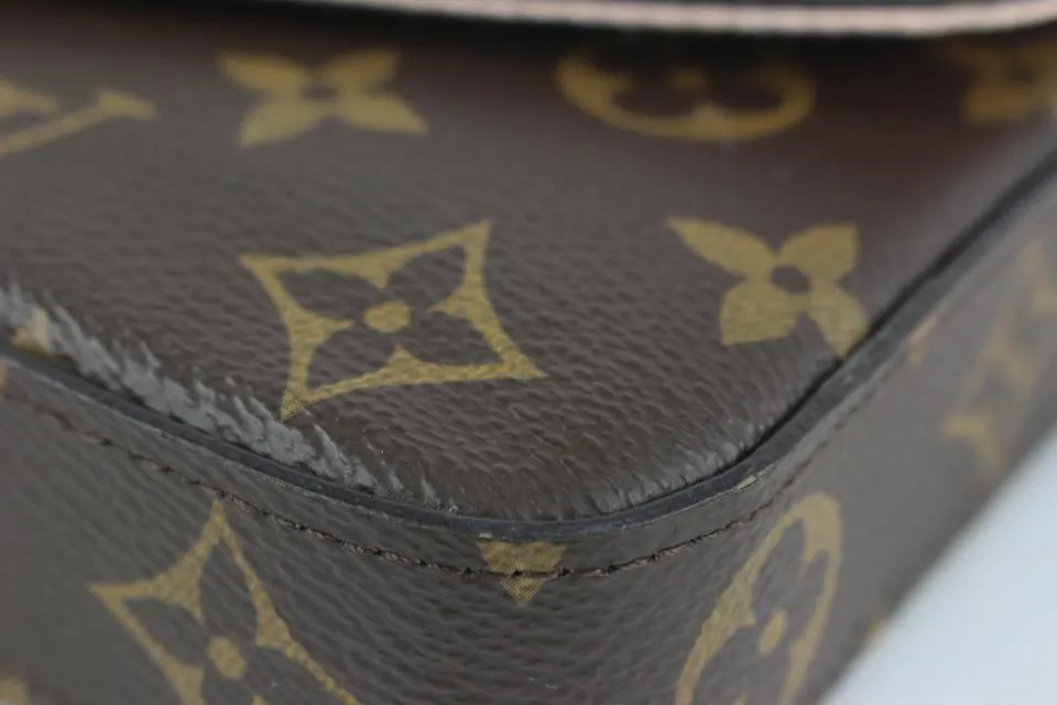 Louis Vuitton Monogram Pink Dog Pochette Felicie Crossbody 1217lv24
